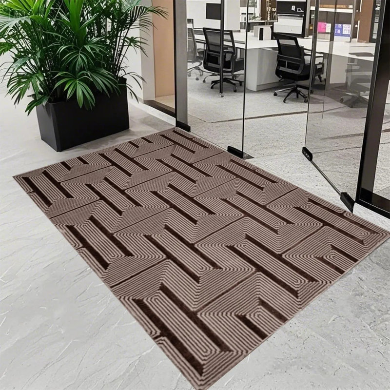Solid Colour Area Rug, Rectangle 240 x 320 cm