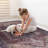 6X9 Washable Area Rug, Low-Pile, Non-Slip, Stain , Non-Shedding, Foldable, & Pet Safe - Add A Touch Of Luxury  Burgundy Rug Washable, Enhance Your Home Decor-621355077