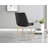 Tierra Modern Glass & Metal Extendable Dining Table Set & 4 Luxury Upholstered Velvet Dining Chairs-1463315715