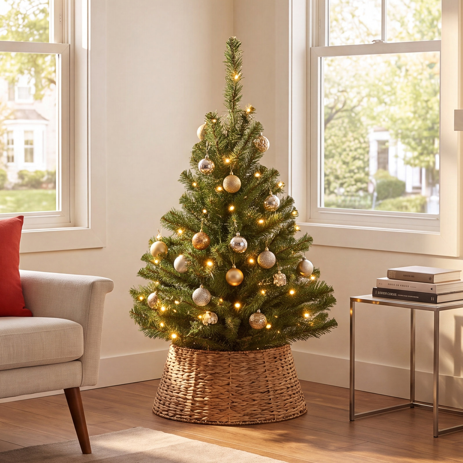 Kincaid 3' Pre-Lit Spruce Tree