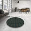 Tapis 100% à motifs lavables à la machine 2989 WSHPAT3736LBLU-68363206