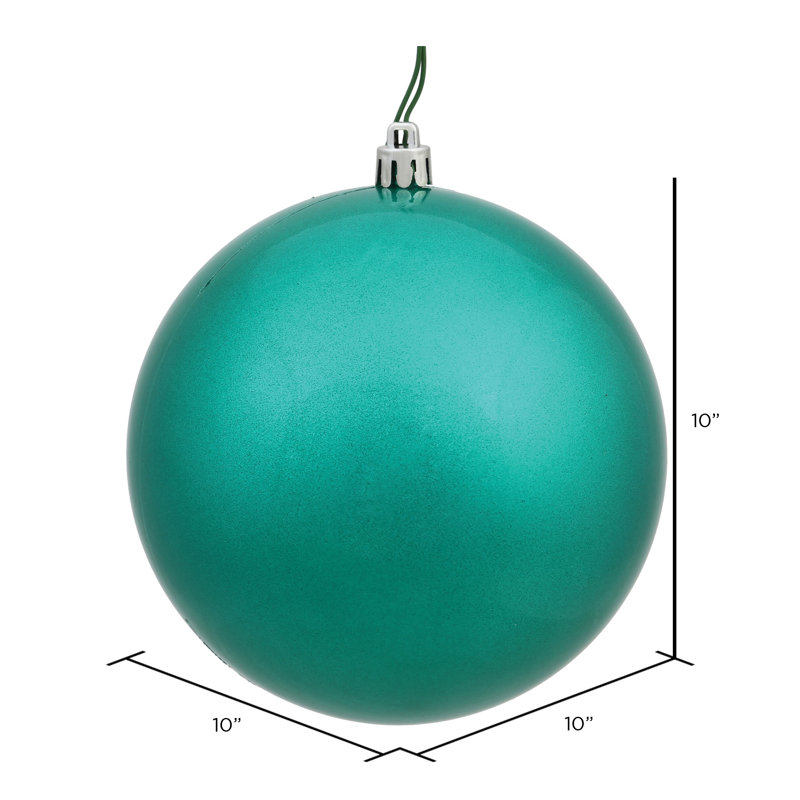 Ornements en boule, H 10 po x l 10 po x P 10 po, Écume de mer bonbon
