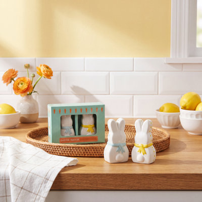 Ceramic Salt And Pepper Shaker Set
