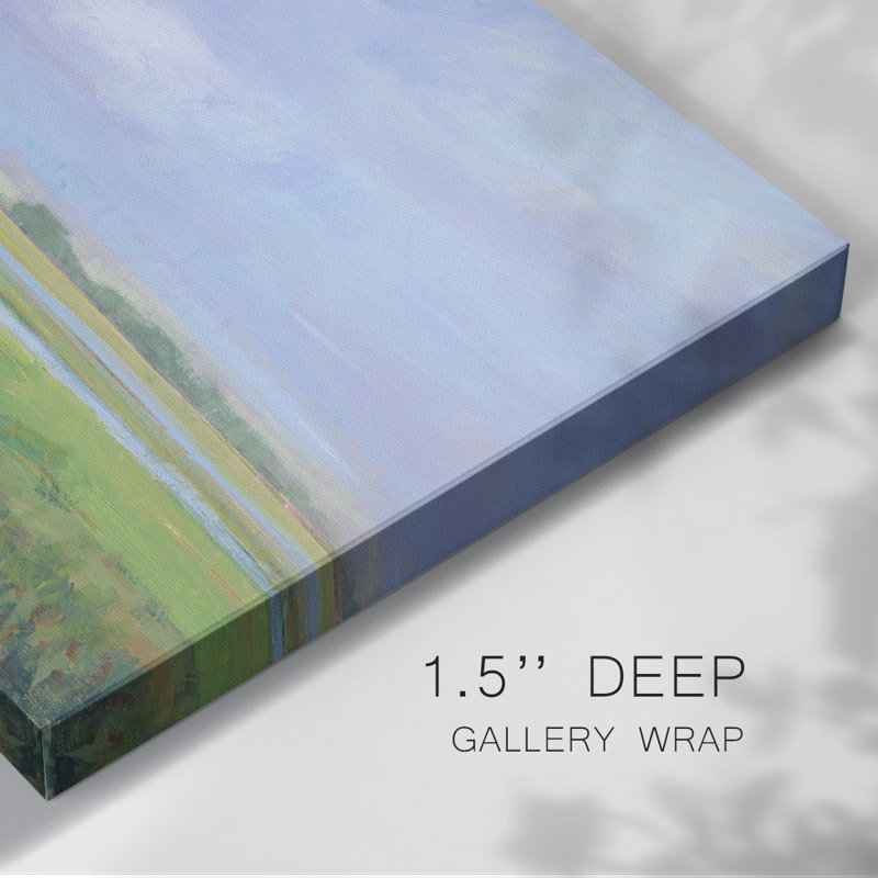 Toile tendue Summer Marsh II-Gallery, H 32 po x l 48 po