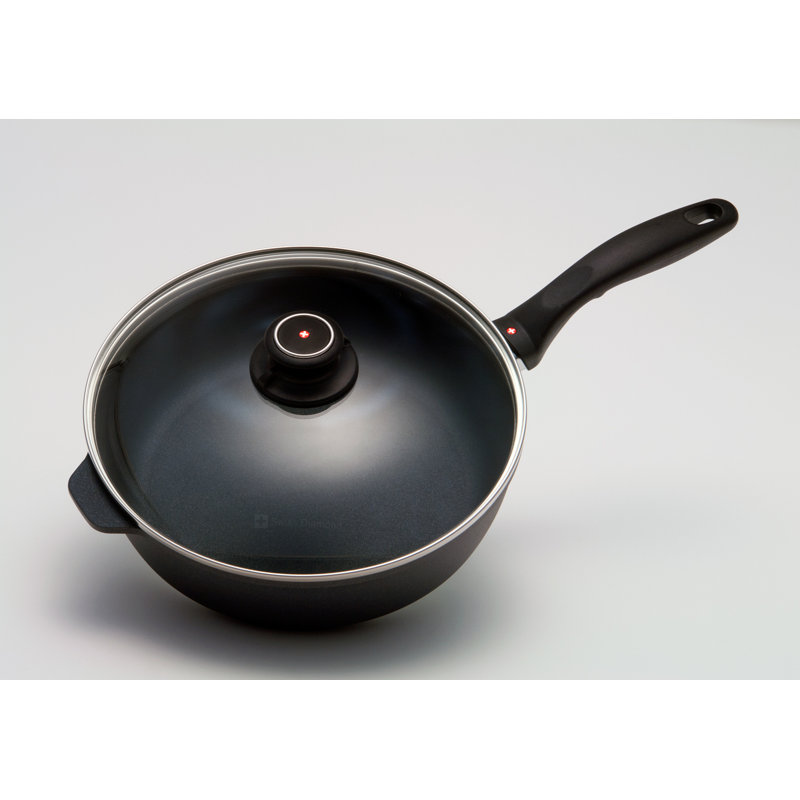 Non Stick Aluminum Saute Pan with Lid, 3.8-qt.