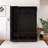 59.00 Inch Hall Tree With 6 Cabinets, 4 Coat Hooks And Adjustable Shelf-1910567003