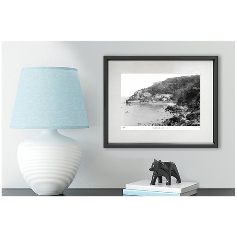 Babbacombe, 1925 - Single Picture Frame Print, 60cm H x 80cm W x 2.3cm D