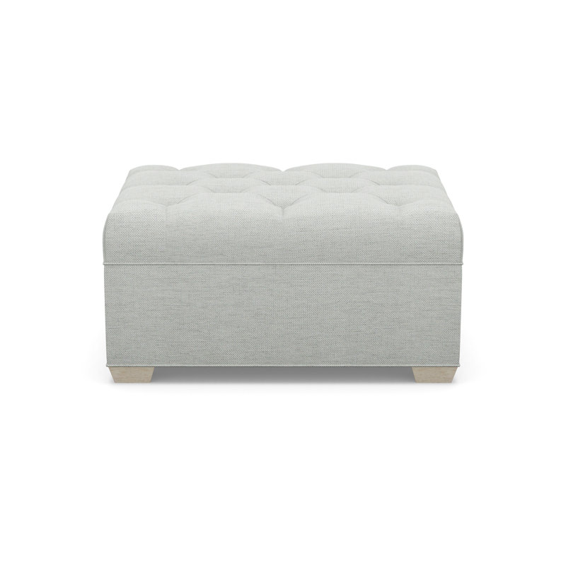 Tufted Ottoman, 8938-45, Sandstone