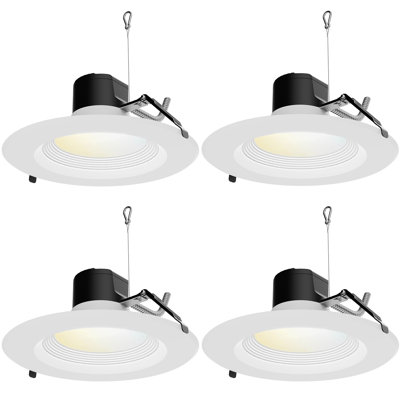 Éclairage encastré commercial à DEL de 9,5 po de 40 W / 30 W / 20 W 5CCT 120 à 347 V à intensité variable
