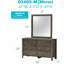 Commode Burlington G2405-D, gris-1492179089