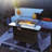Rectangular Propane Fire Pit with Tile Tabletop 24'' H x 44'' W  – Glass Wind Guard, Protective Lid & Hideaway Tank Seat Included