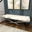 Banc en cuir véritable Branislav-87689790