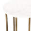 Naomi Marble End Table