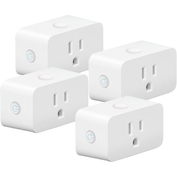 meross Smart Plug Mini Support Apple HomeKit, Siri, Alexa, App Control,  Timer, 15A & Reliable Wi-Fi, No Hub Needed, 2.4G WiFi Only, 2 Pack