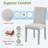 Dining Chairs Only, Dining Chairs Set For 4, Kitchen Chair With Padded Seat, Side Chair