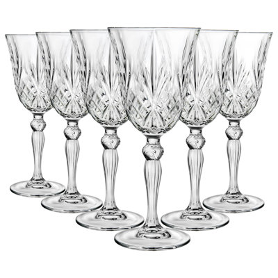 RCR Melodia Glass White Wine Glass Glassware