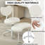 Chaise de méditation Plus, chaise de bureau à pieds croisés avec roues et support lombaire, tabouret réglable Fidget - Teddy-115194030-115194029