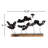 Bat Metal Centerpiece Accent