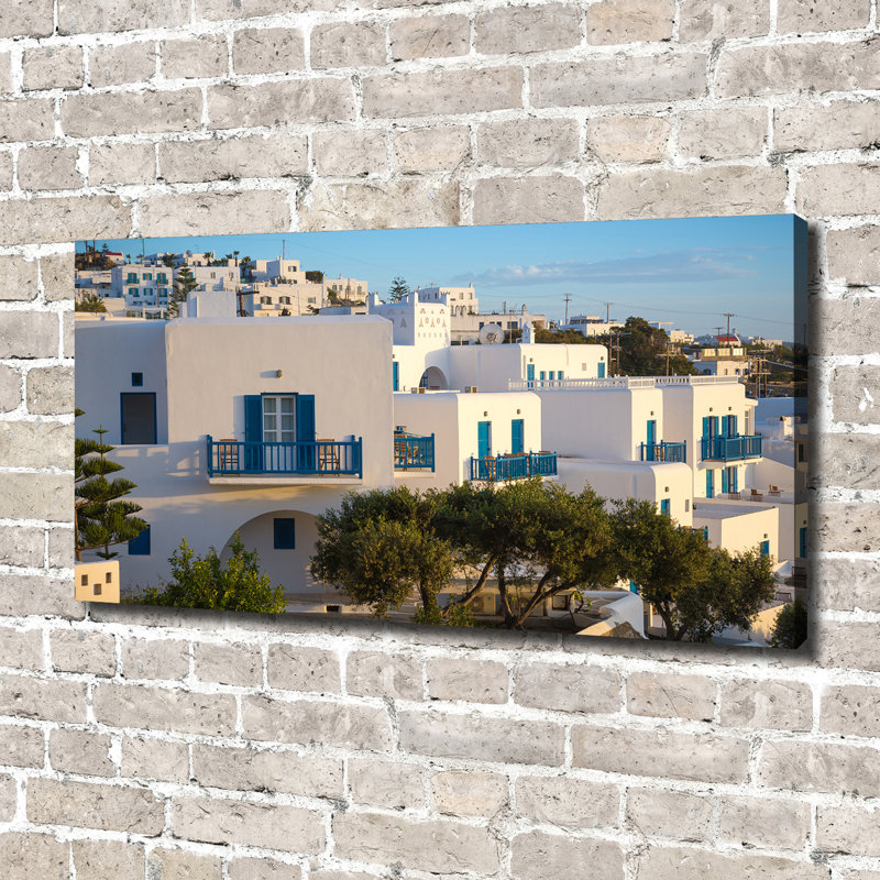 Mykonos Greece - Wrapped Canvas Print
