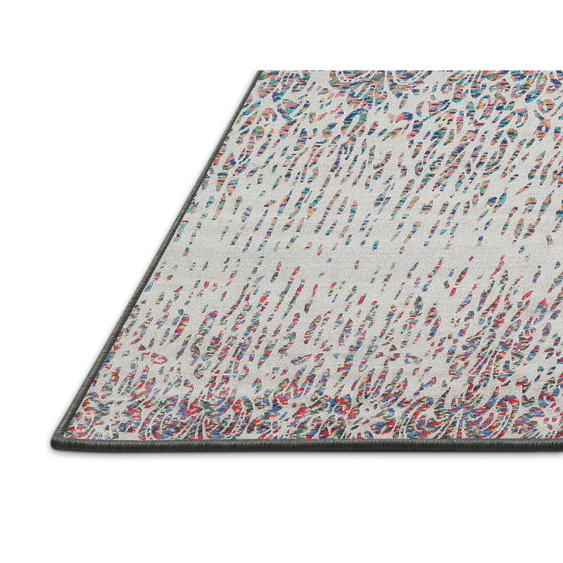 Tapis gris/brun/beige contemporain, Rectangle 8 pi x 12 pi