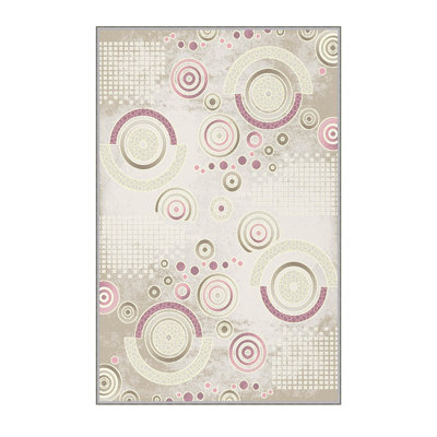 Stylish Hall Carpet (39.4 x 78.7 inches), 100% Polyester, 0.3 in Pile Height | Antibacterial, Non-Slip Underside, Machine Washable | 3D Digital Printed Design, Durable & Soft for Home Décor