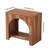 Wood Nightstand With Storage, Modern Night Stand For Bedroom, 27.56" W X 15.75" D X 25.59" H-119603005