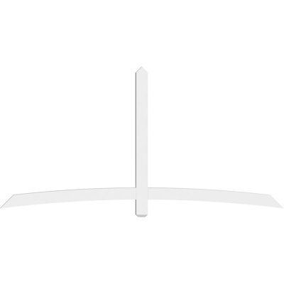 Bellingham Signature Urethane Gable Bracket, Primed Tan
