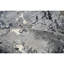 Abstract Area Rug in Silver/Charcoal/Gray
