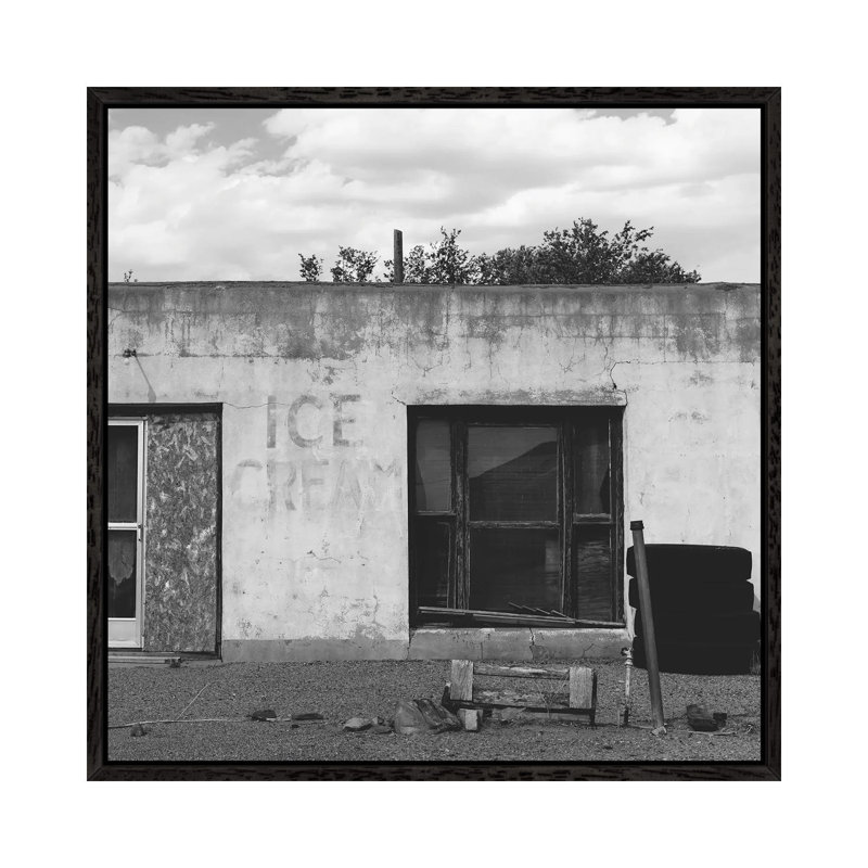 New Mexico Ice Cream II by Bethany Young - Print on Canvas, 66.04cm H x 66.04cm W x 3.81cm D, Black Framed