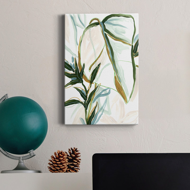 Impression sur toile tendue, Tropical Impromptu III, H 60 po x l 40 po x P 1 po