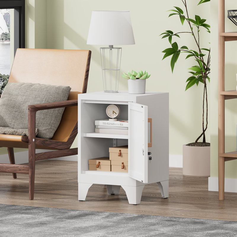 Table de bout blanche
