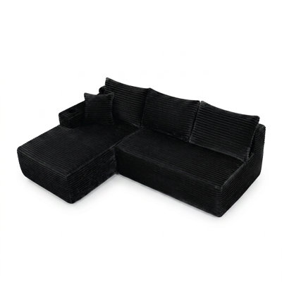 Canapé modulaire en L 95,6 po