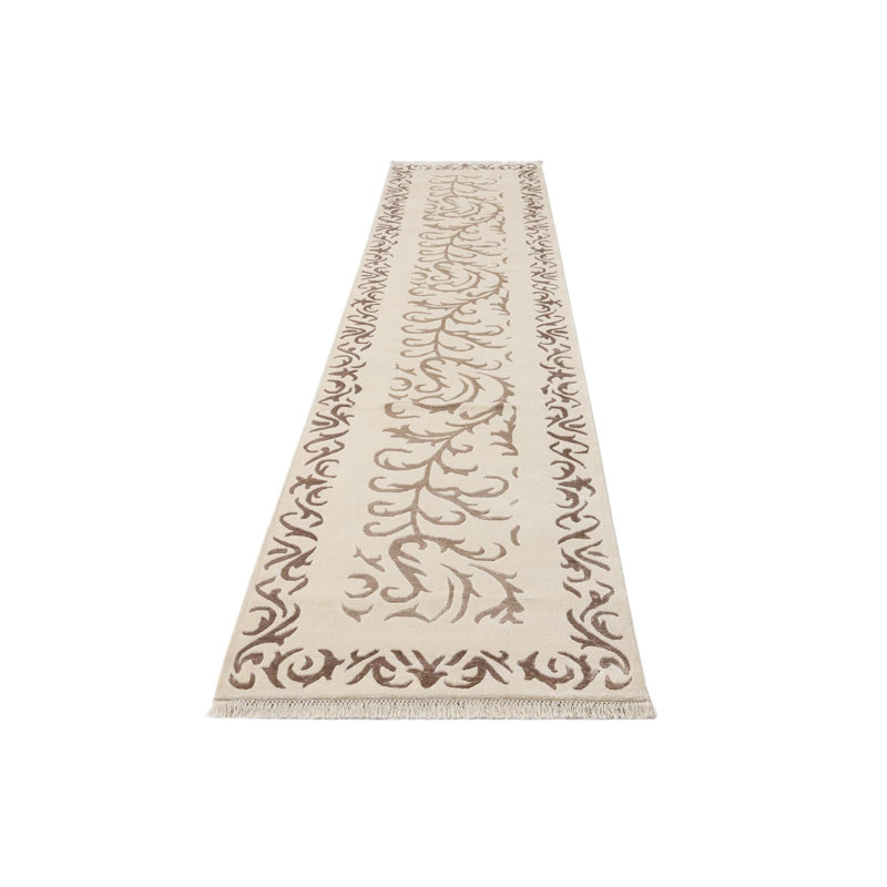Tapis de couloir ivoire Howard
