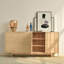 Buffet décoratif minimaliste en bois