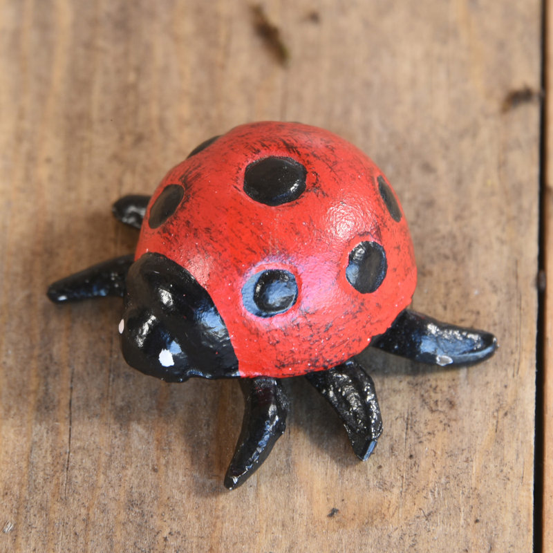 Alexnader Cast Iron Ladybug Figurine