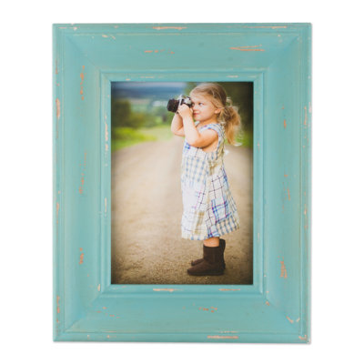 Syrna Wood Beveled Picture Frame