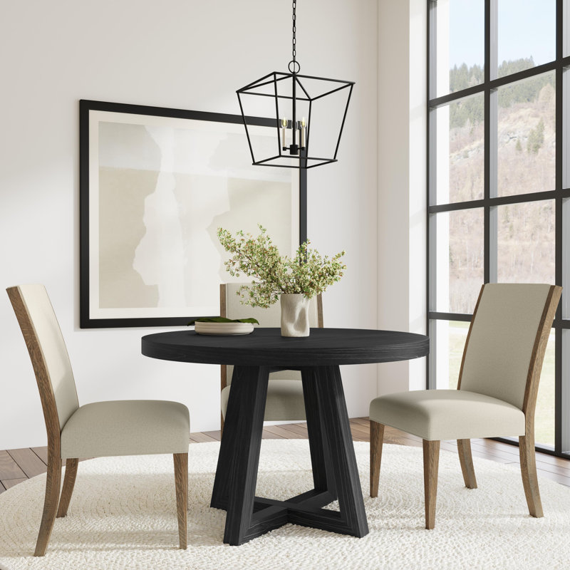 Chapman Round Pine Wood Dining Table