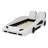 Race Car-Shaped Platform Bed With Wheels-1677034002