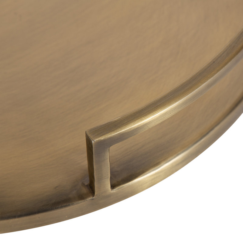 Antigo Metal Tray, Antique Brass