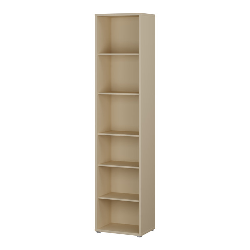 Alice Springs Bookcase, (5 Shelves) 214.3cm.H x 214.3cm.W x 214.3cm.D, Yellow