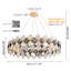 Aiace 8 - Light Crystal Chandelier