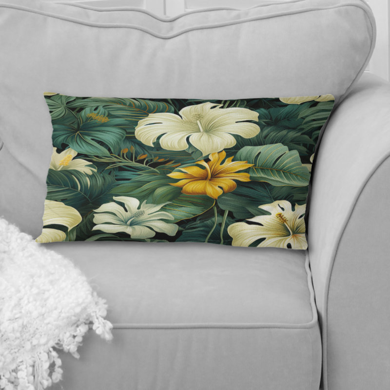 Coussin Monstera Elegance