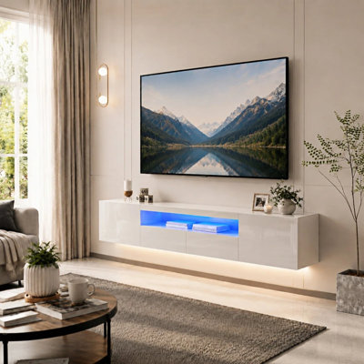 Floating TV Stand for TVs up to 75"