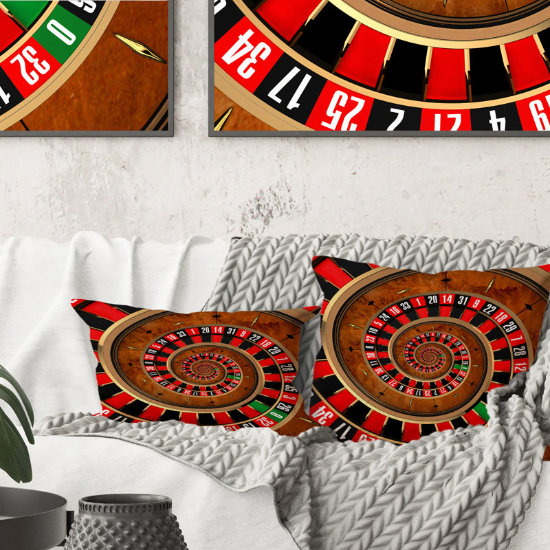 Coussin Spiral Roulette - Modern