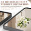 Miroir mural noir 24 po x 36 po avec cadre en métal-1577354729-1577354728