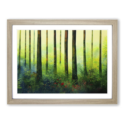 Summer Forest Watercolour Vol.3 - Single Picture Frame Painting