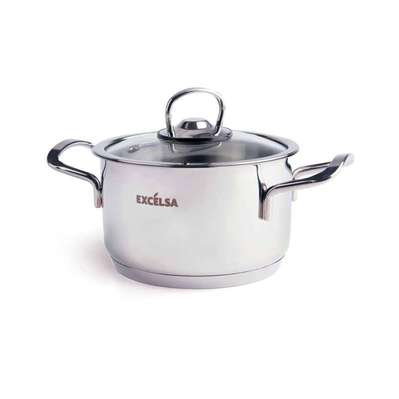 Jazz Cook Stainless Steel (18/10) Saucepan, 14cm
