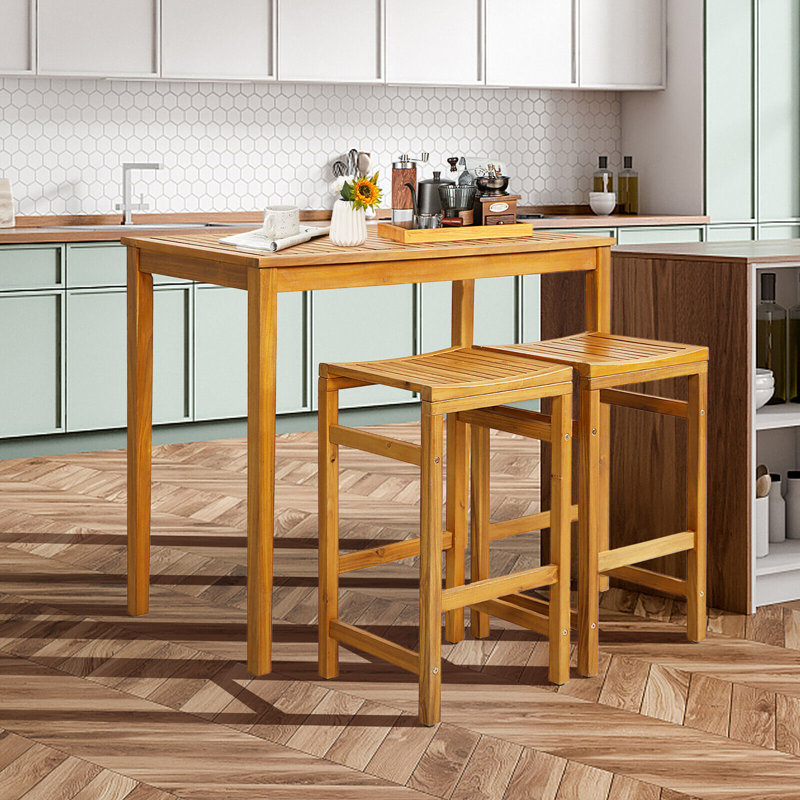 Ourania Rectangular Teak Outdoor Dining Table