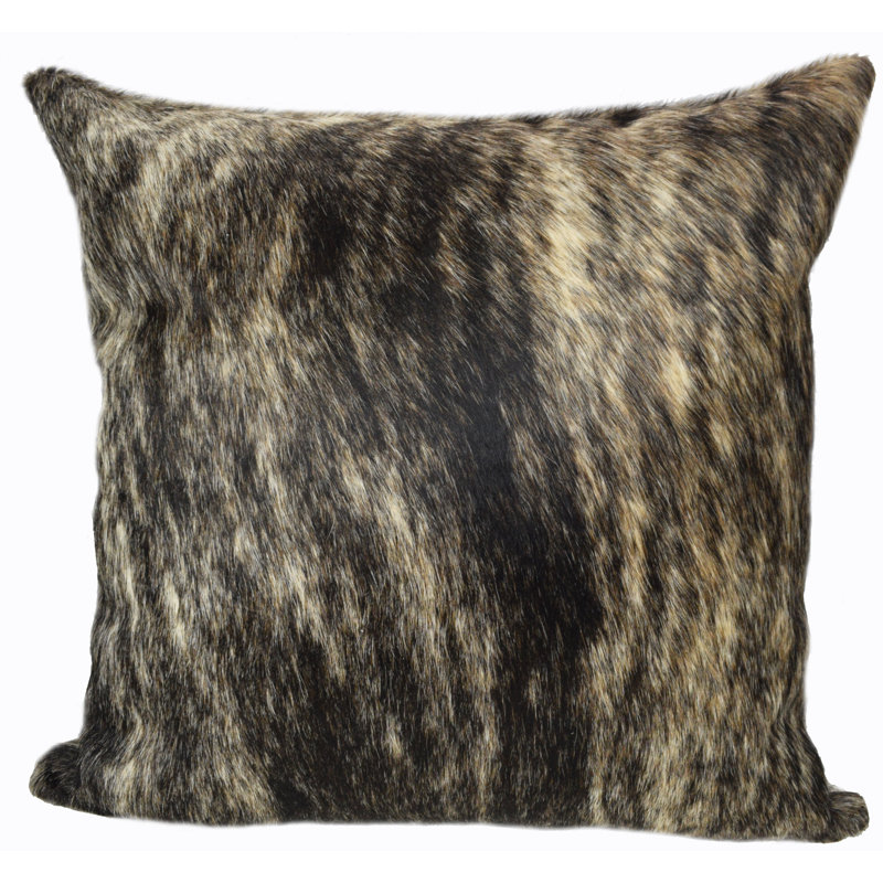  Leather Throw Pillow