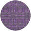 Tapis d'intérieur rond 8 pi